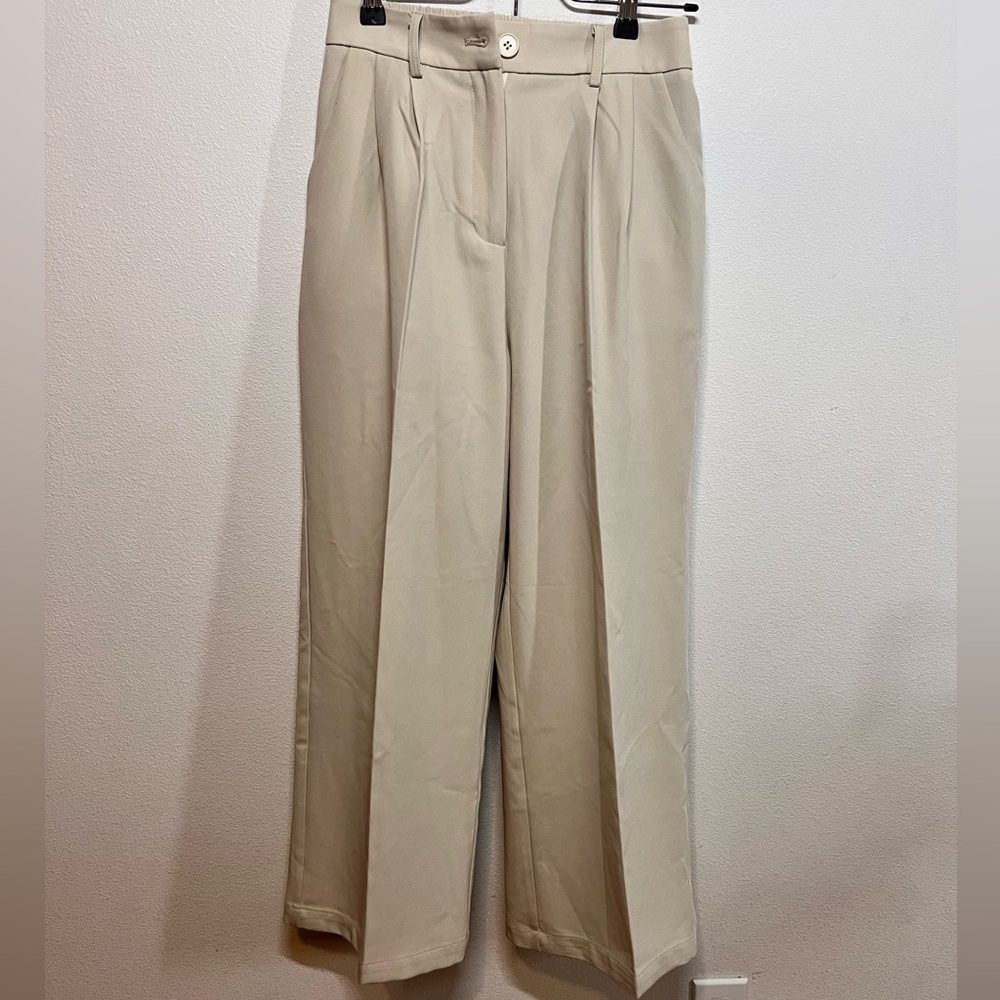 Chic Cream Women's Pantsuit
